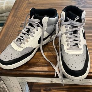 Men’s Nike Court Vision smoke grey shoes size 7.5. Worn two times.